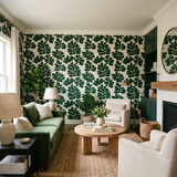 Verdant Jardin Flora Wallpaper