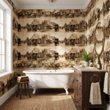 Carriage Town, 1898 Wallpaper