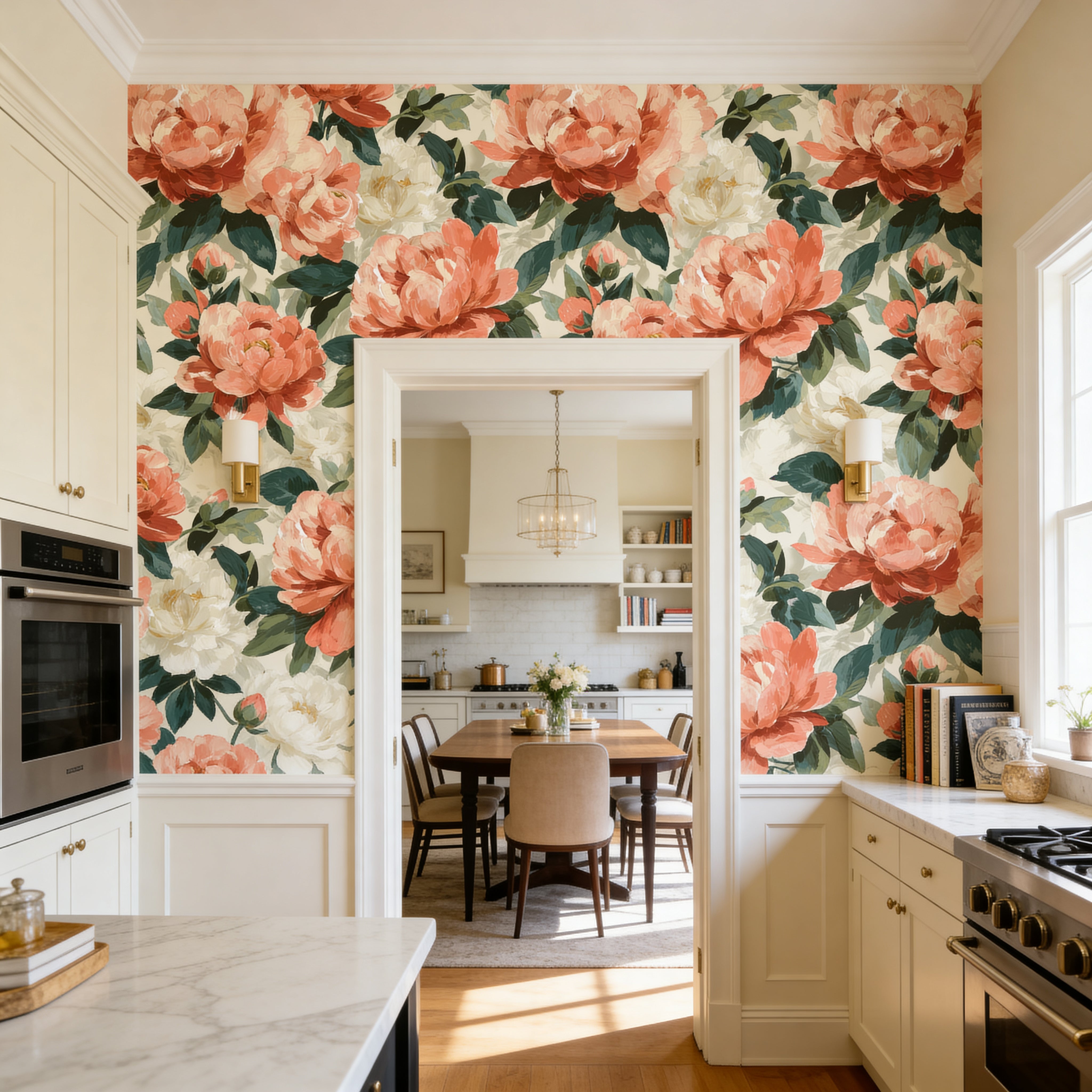 Cherrywood Atelier Wallpaper