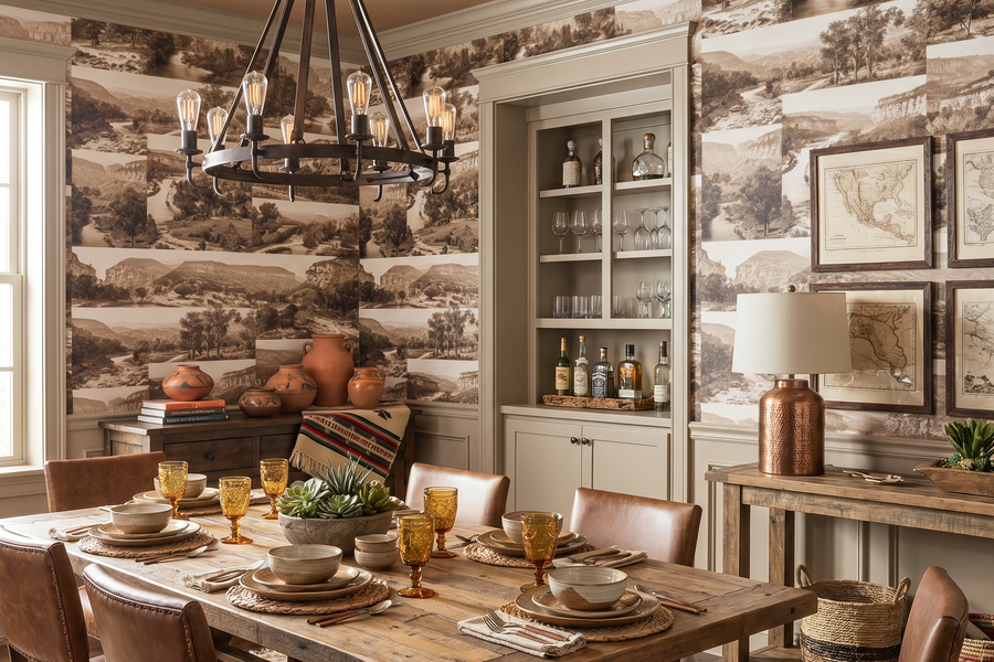 Pedernales Plat Wallpaper