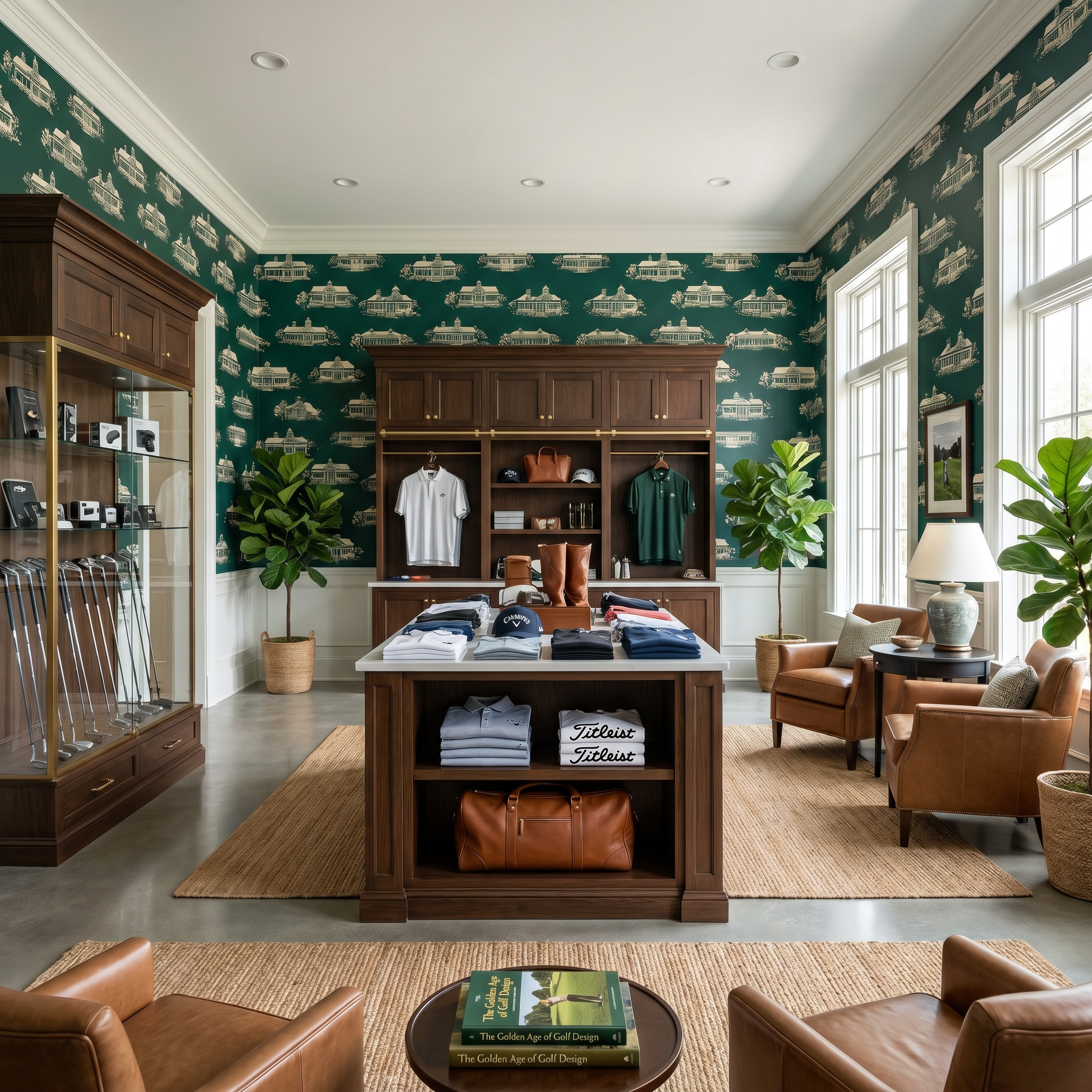 Magnolia Lane Clubhouse Wallpaper