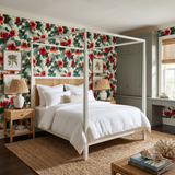 Kahala Vintage Hibiscus Wallpaper