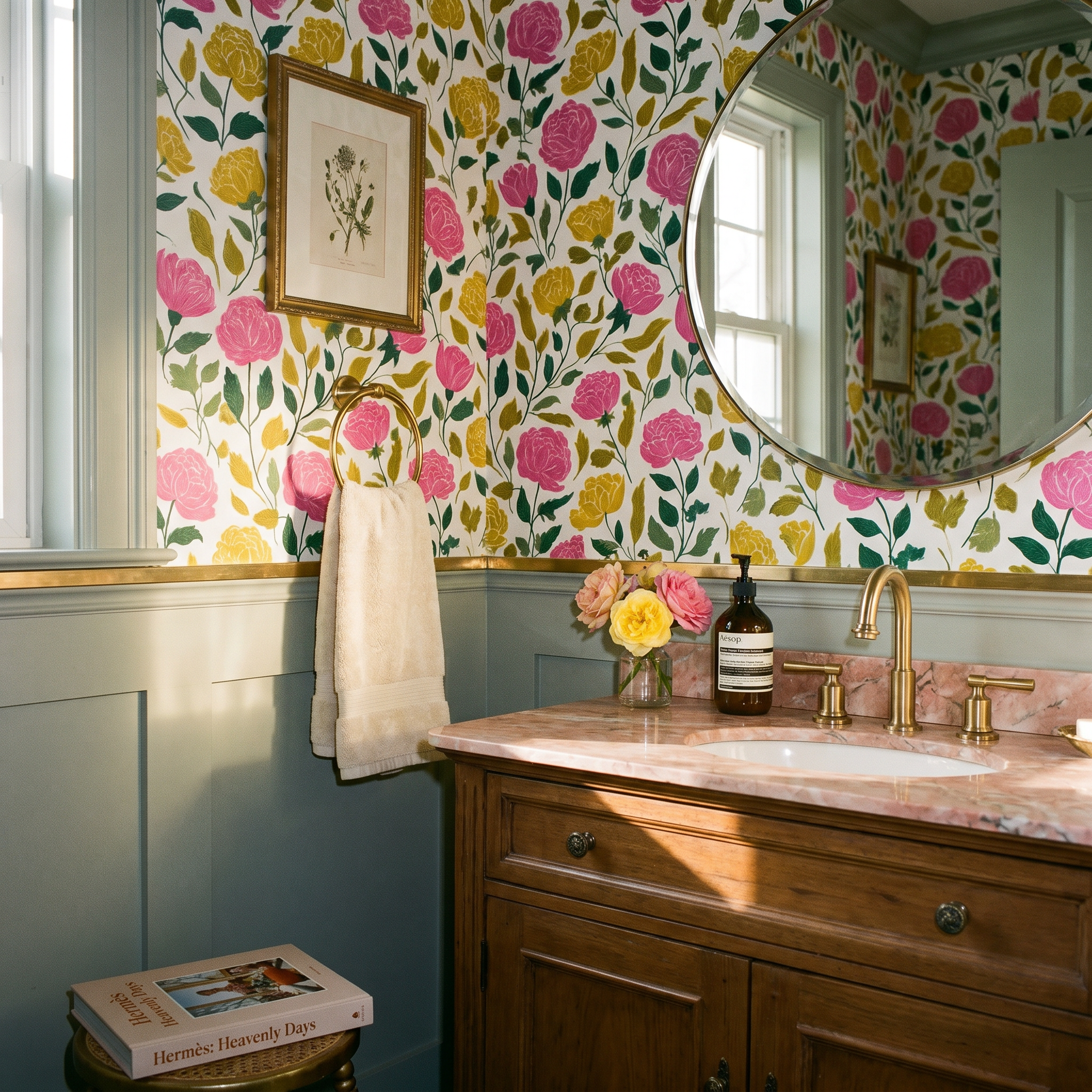 Floribund Carnival Wallpaper