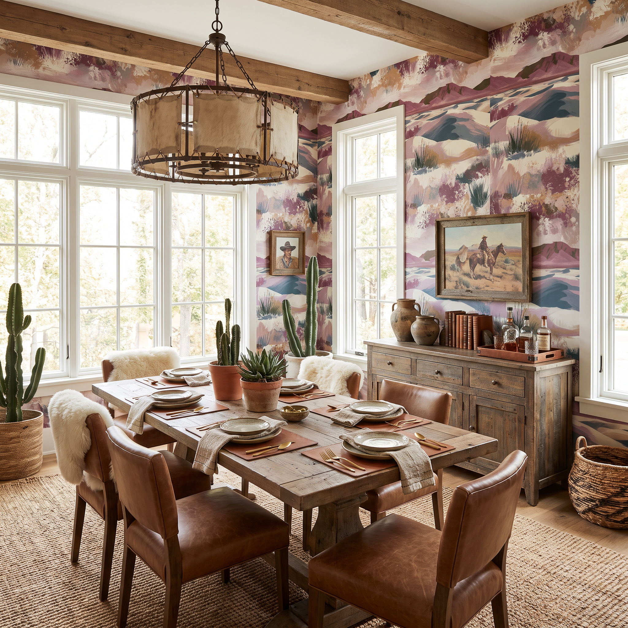 Tularosa Mauve Wallpaper