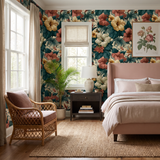Coraline Hibiscus Pavilion Wallpaper