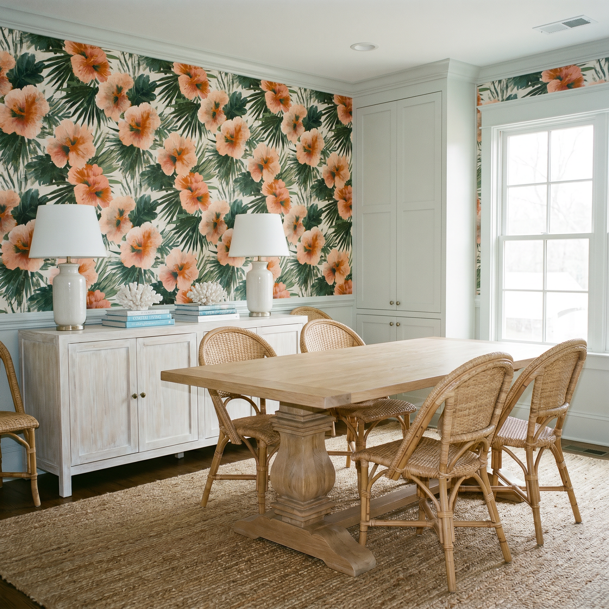 Solera Hibiscus Atelier Wallpaper