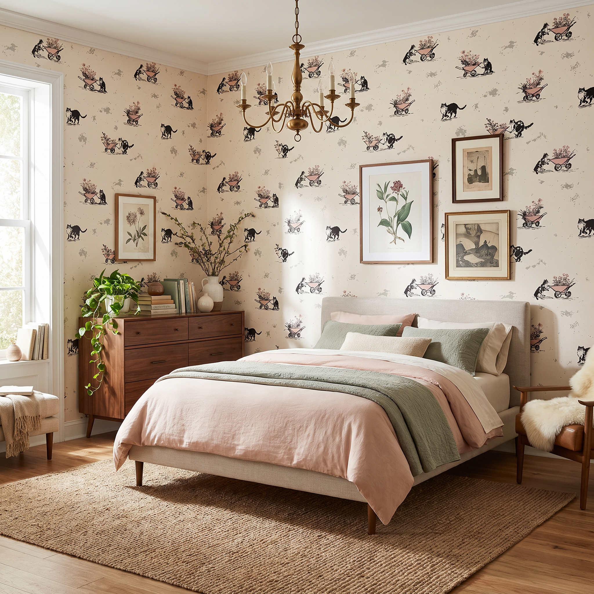 Miss Pruitt’s Errand Wallpaper