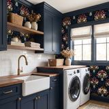 Posy in a Pewter Jug Wallpaper