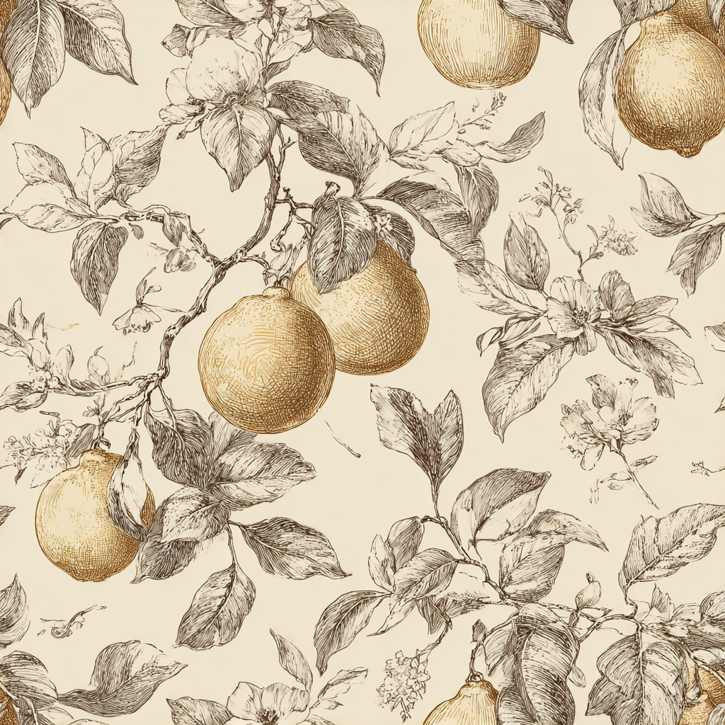 Citrus Curio Wallpaper