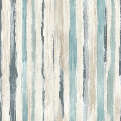 Coastal Dune Stripes Wallpaper