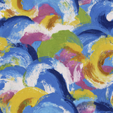 Colorful Arcadia Tide wallpaper with swirling brushstroke pattern.