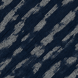 Blue woven wallpaper with diagonal white dashes, harborline weave texture.