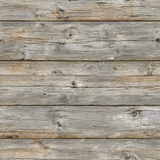 Weathered timber wallpaper with a rustic appearance and woodgrain texture.
