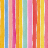 Colorful striped wallpaper with watercolor texture.

