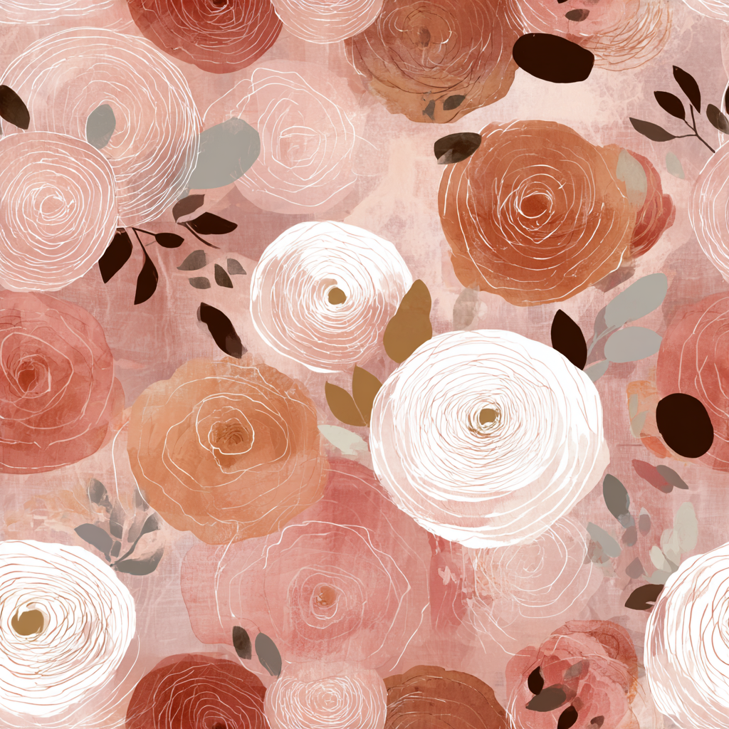 Terraciel Rosette Wallpaper