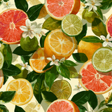 Citrine Orchard Wallpaper