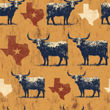 Lone Star Cattle Mark Wallpaper