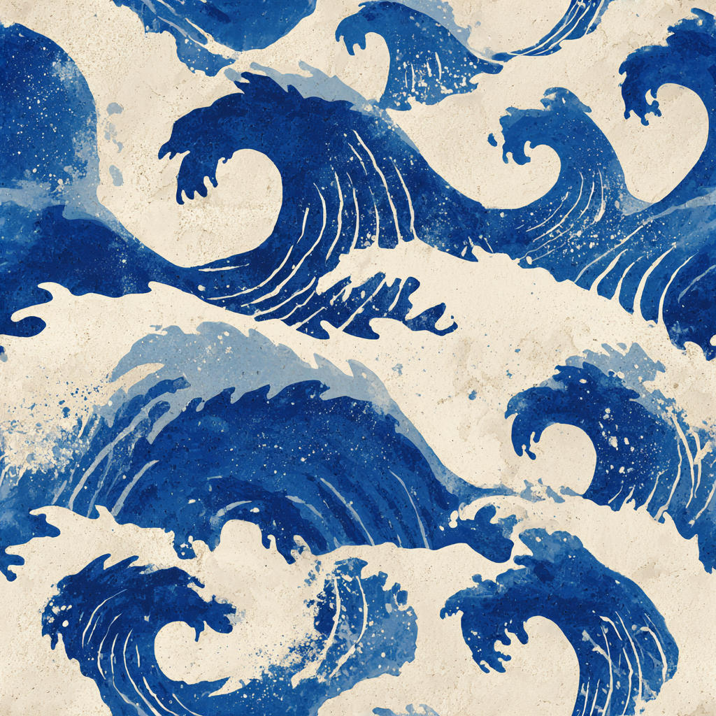 Hokusai Surge Wallpaper