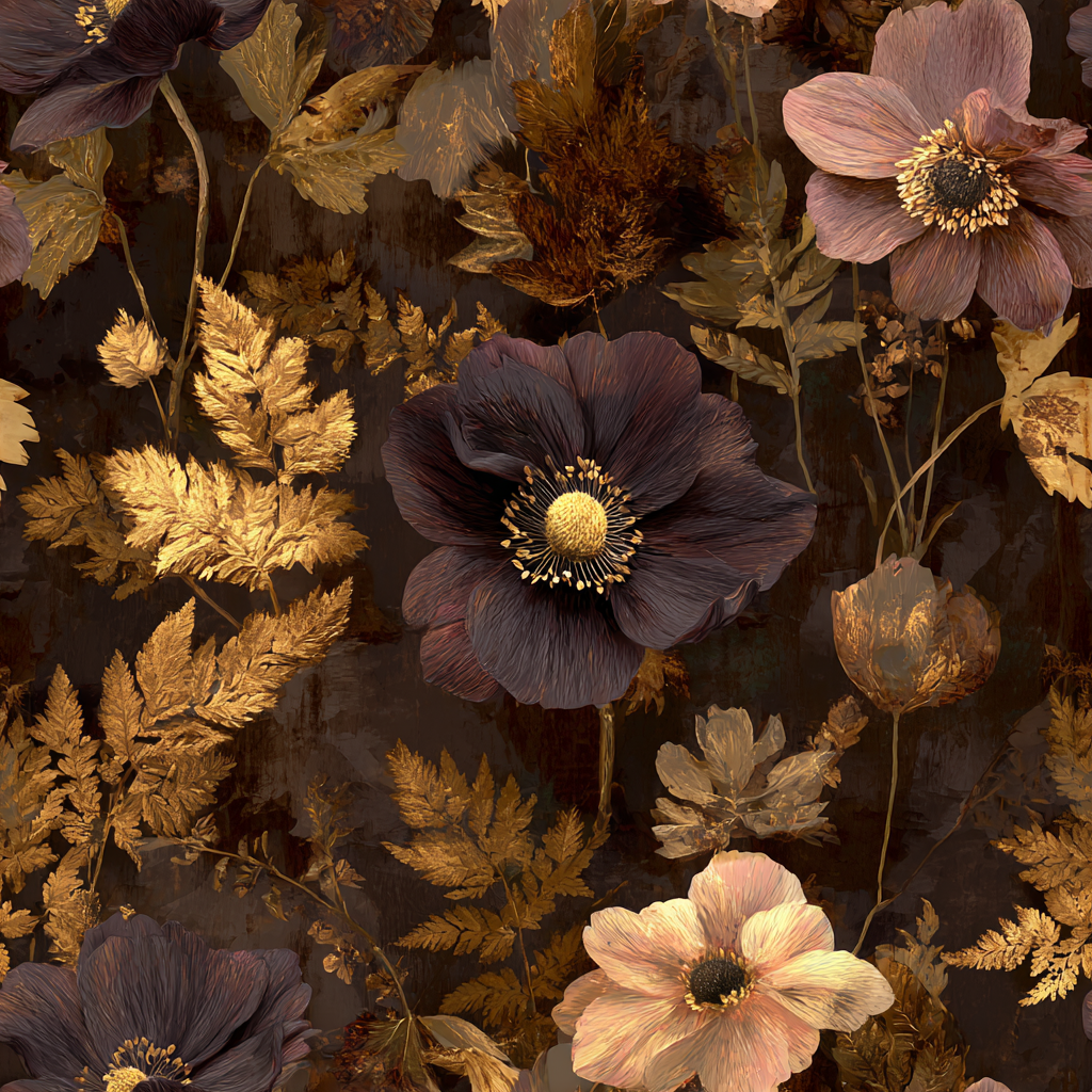 Auric Hellebore Wallpaper