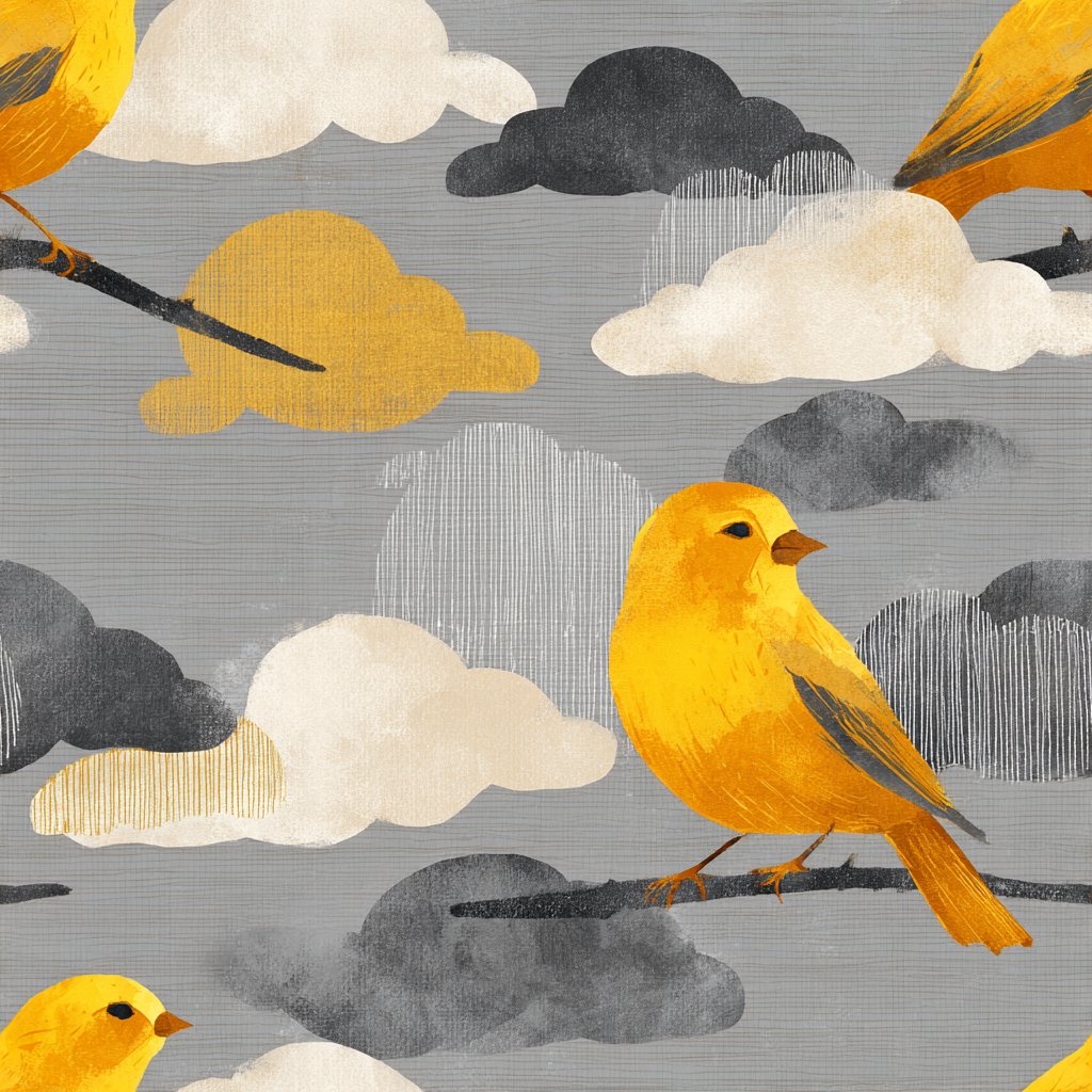 Golden Overcast Wallpaper