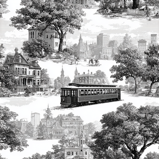 Queen’s Crossing Carriageway Wallpaper