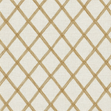 Gold lattice wallpaper with a textured effect, featuring a diamond pattern.