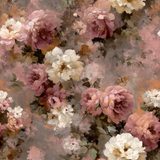 Roseraie Étoffée Wallpaper