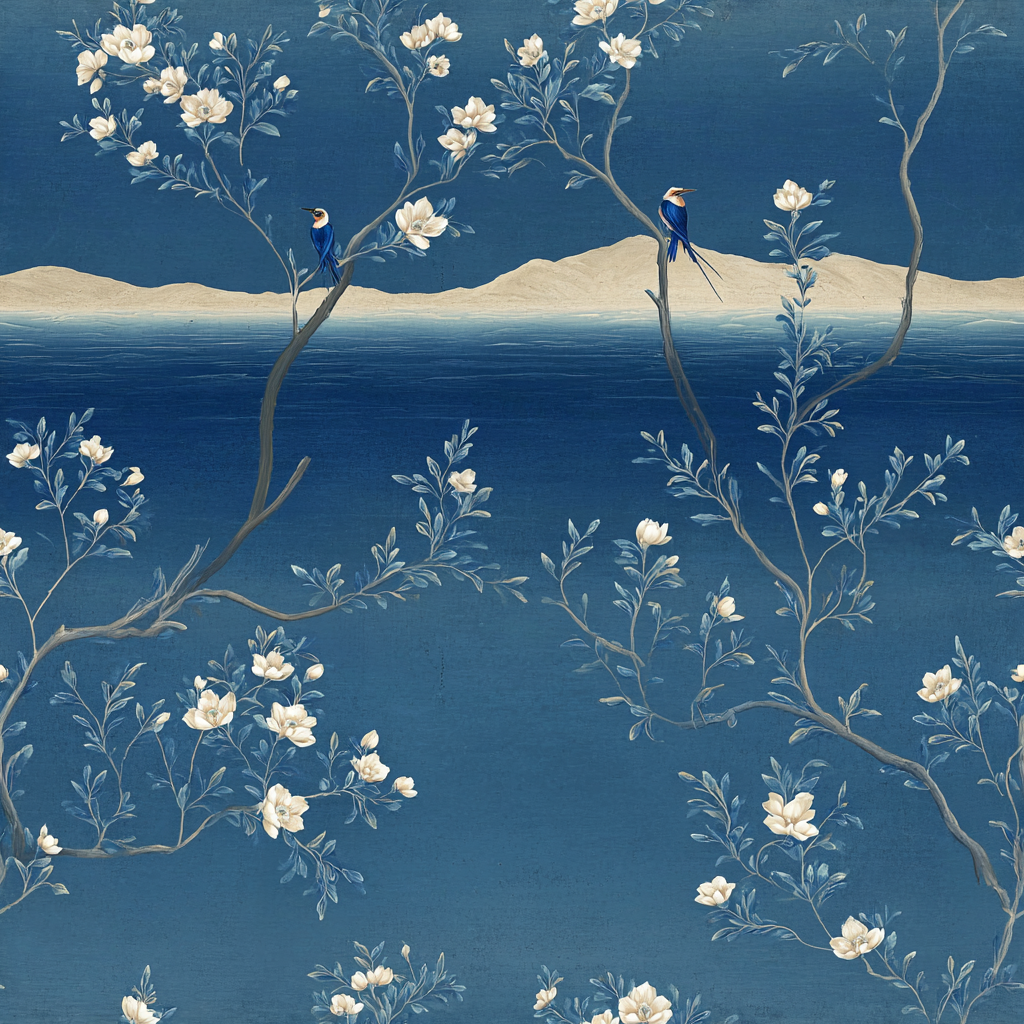 Nocturne Aviary Wallpaper