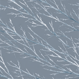 Blue and white vein wallpaper with glacialis pattern, featuring a textured tree branch design.