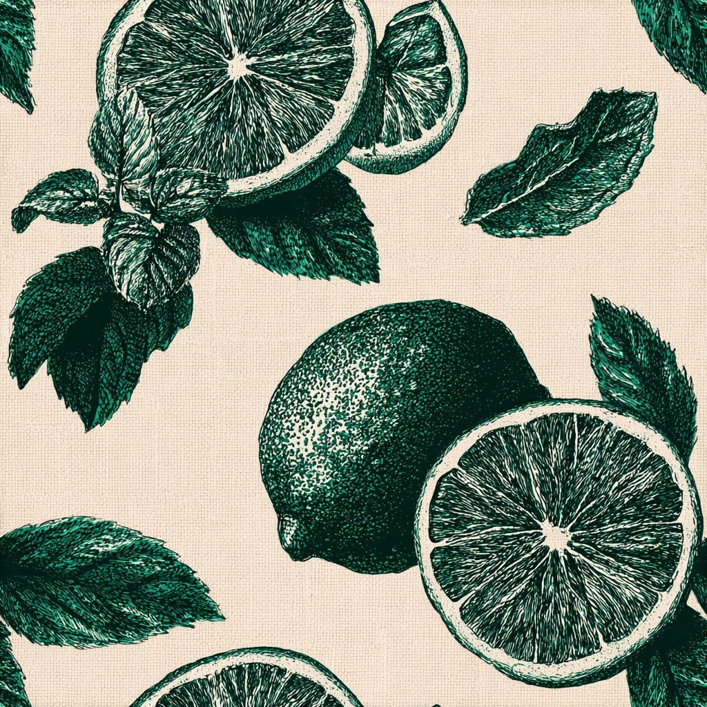 Limoncello Linen Wallpaper