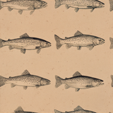 Rookery Etching Wallpaper