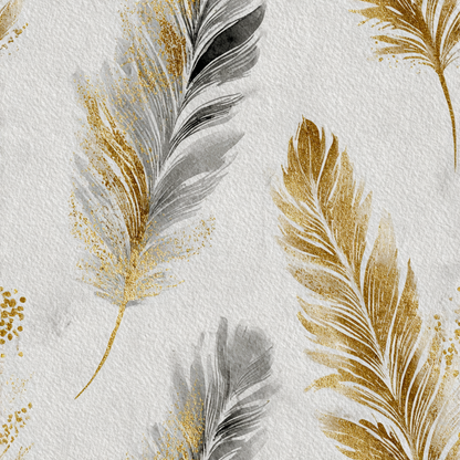 Plume Aureate Wallpaper