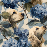 Blue Canopy Sonata Wallpaper