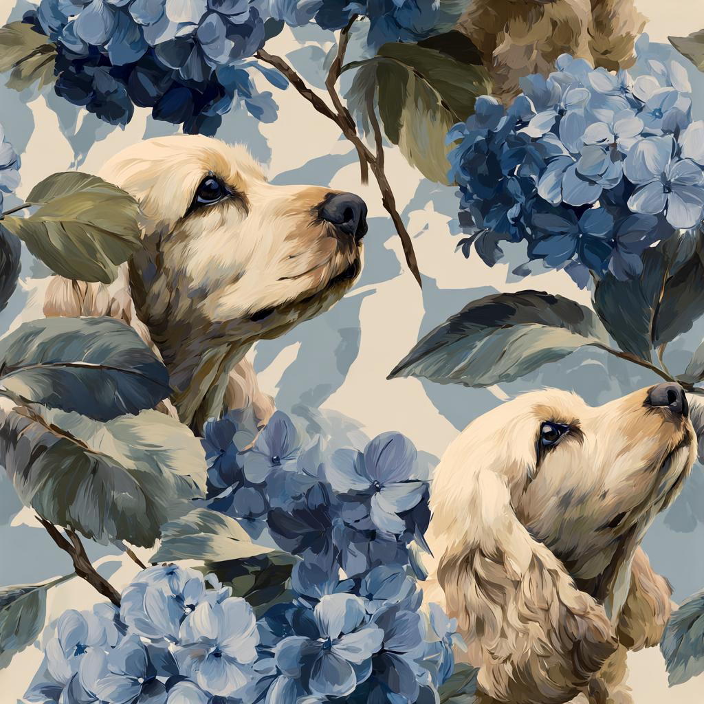Blue Canopy Sonata Wallpaper