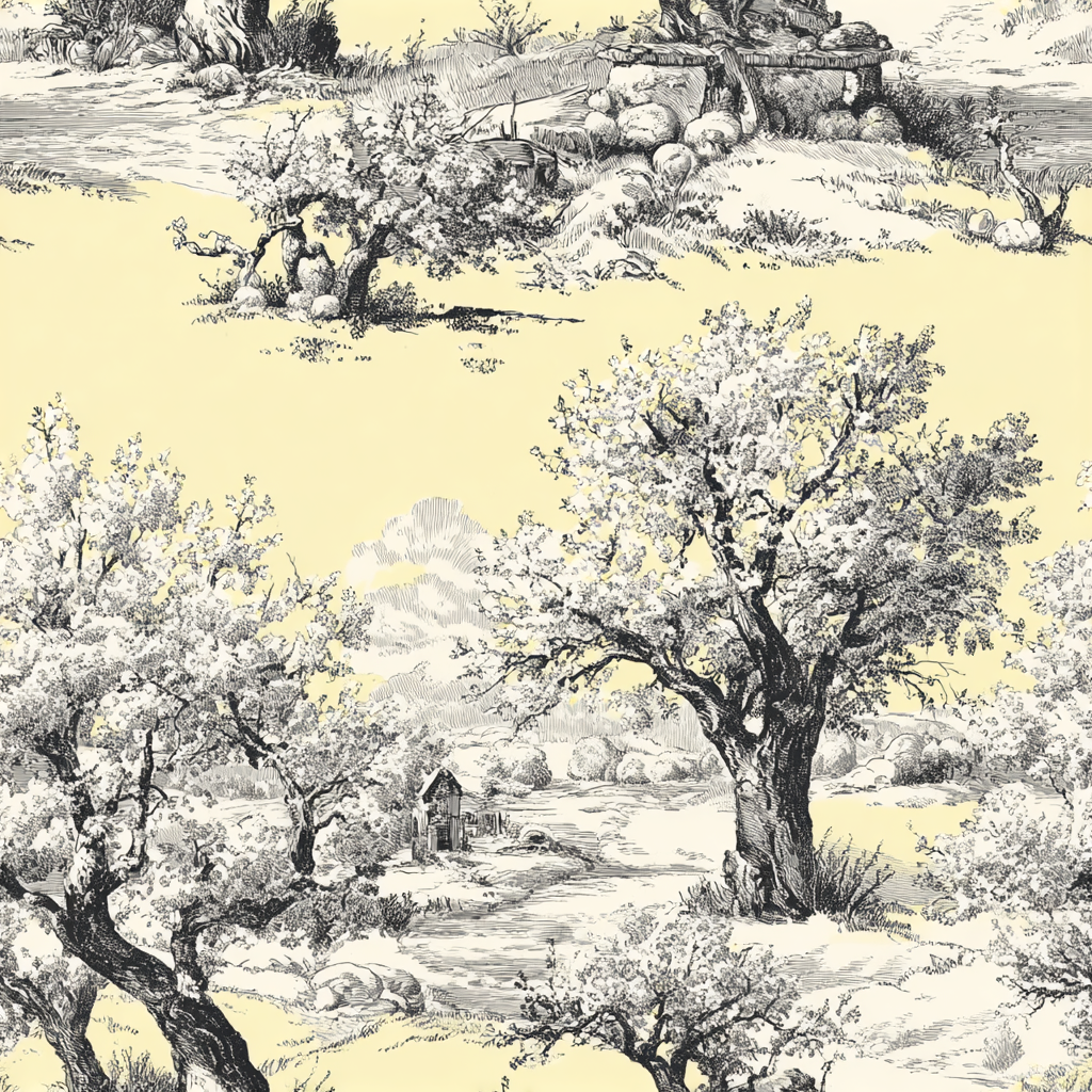Pastorale d’Or Wallpaper