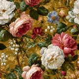 Honey Estate Floral Wallpaper