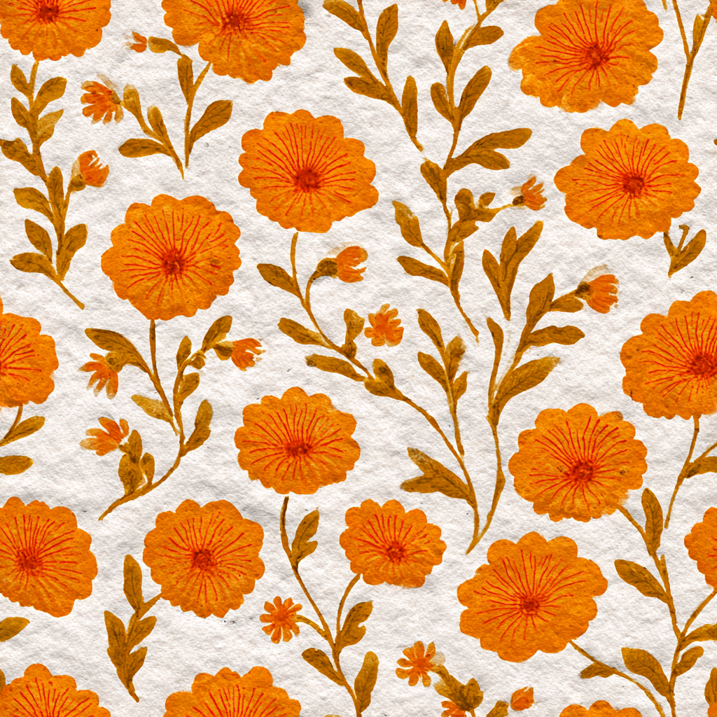 Tikka Marigold Wallpaper