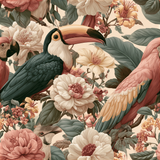 Audubon's Aviary Wallpaper
