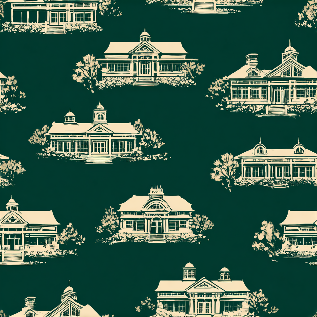 Magnolia Lane Clubhouse Wallpaper
