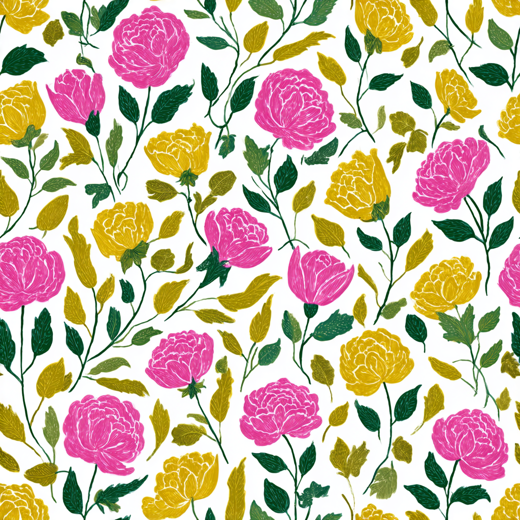 Floribund Carnival Wallpaper