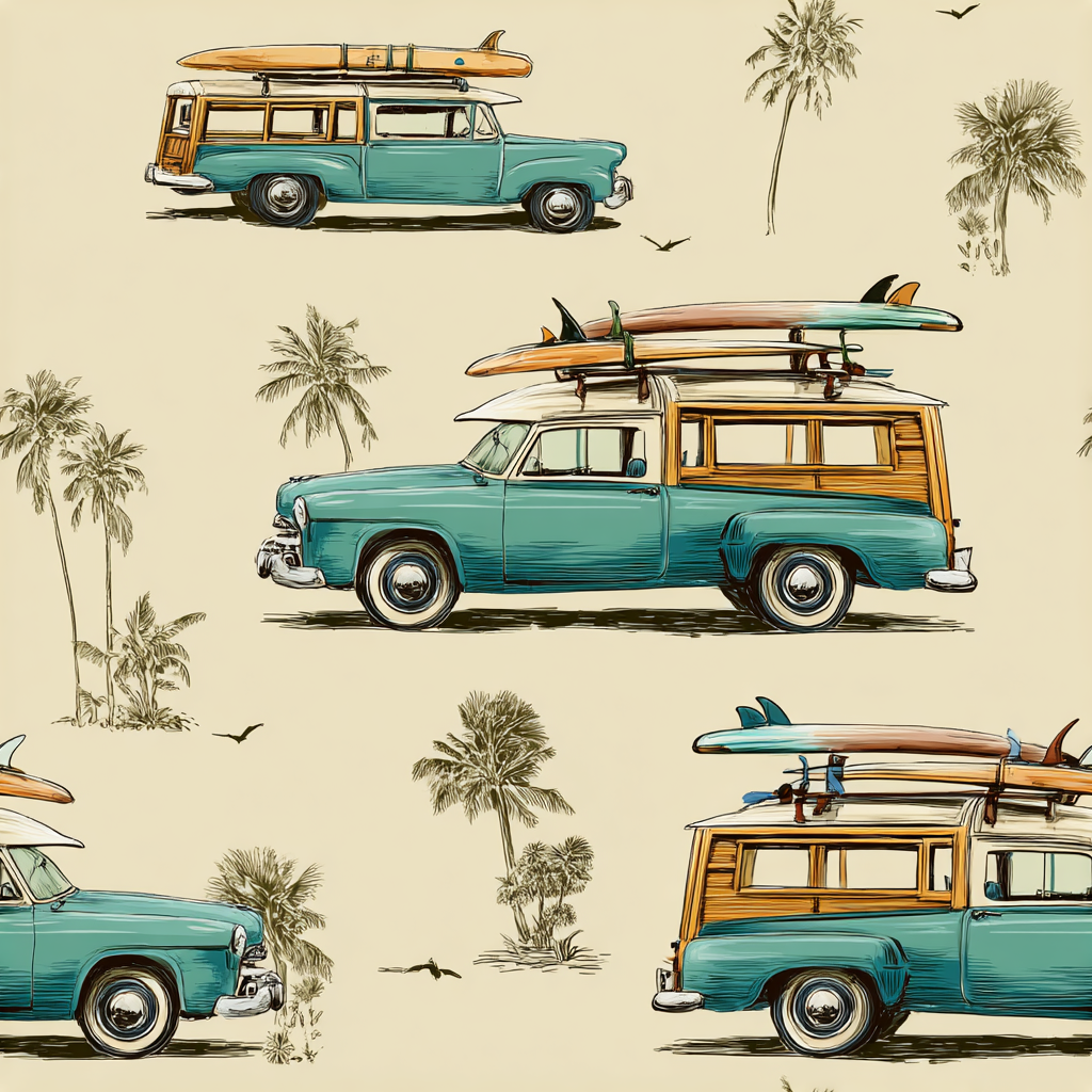 Surf Cathedral Wallpaper