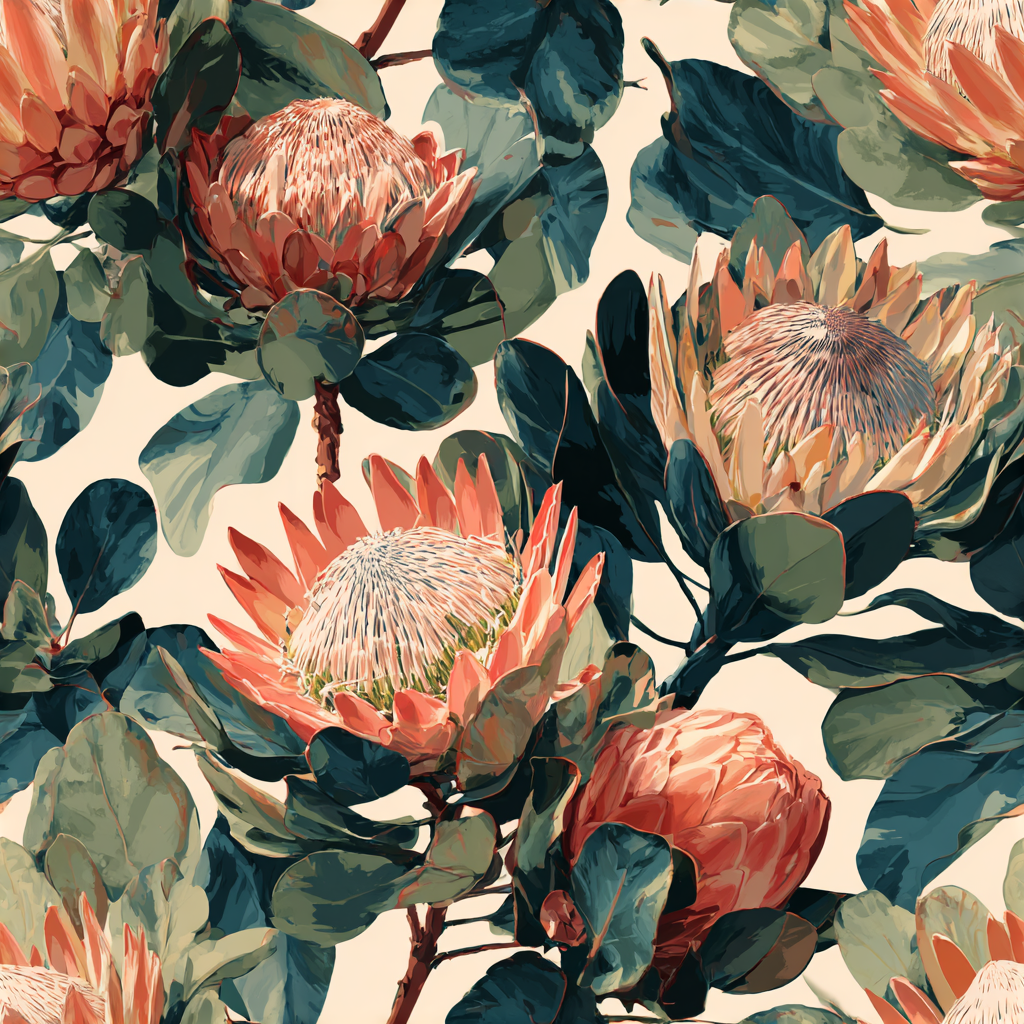 Karoo Protea Wallpaper