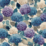 Fairhope Hydrangea Parlor Wallpaper
