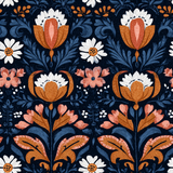 Folkmark Tulipa Wallpaper