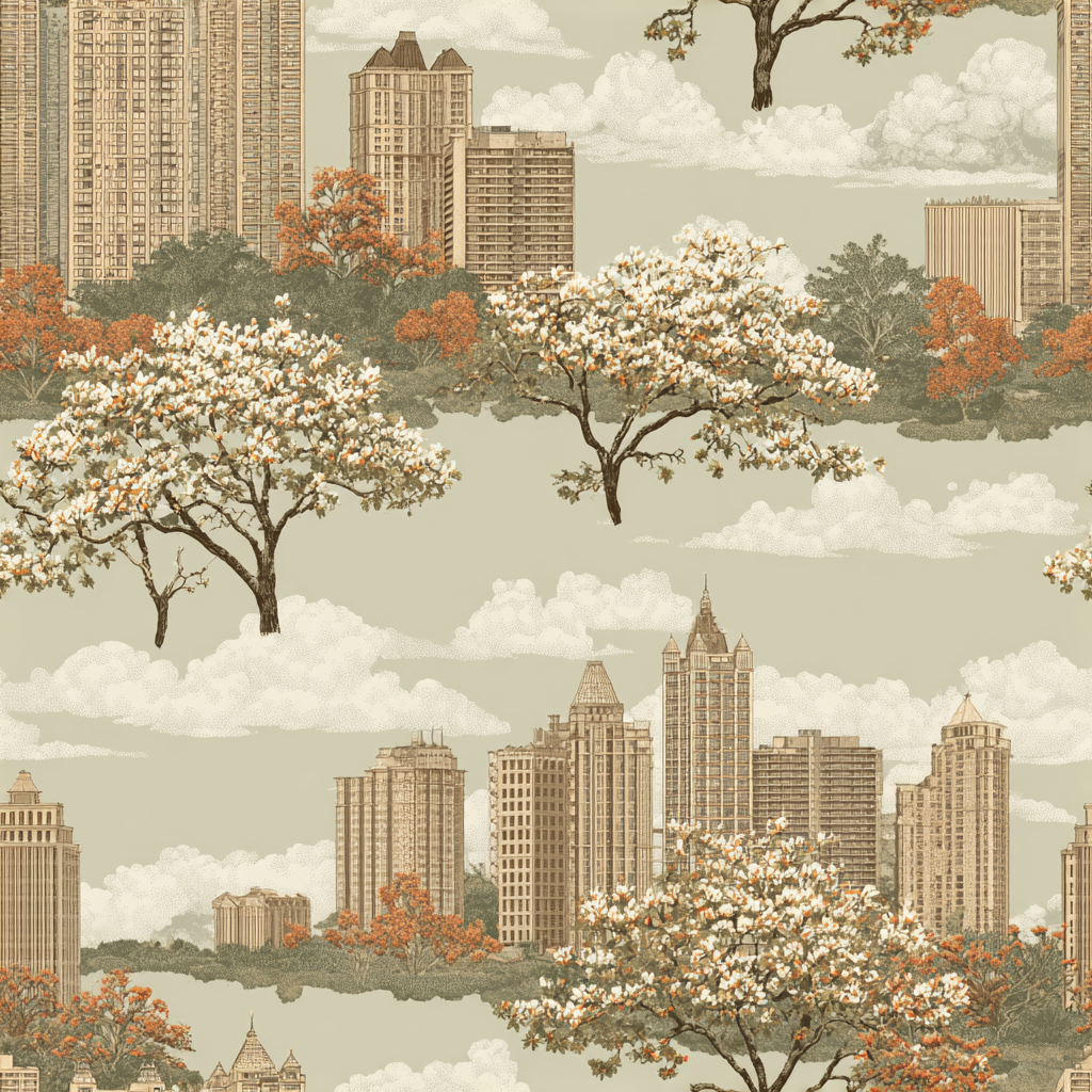 Peachtree Vespers Wallpaper