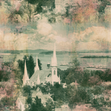 Mission Spire Shoreline Wallpaper