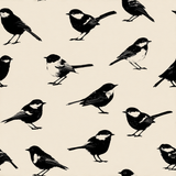 Songshire Sparrows Wallpaper