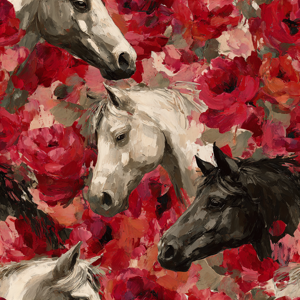 Bridle Rouge Wallpaper