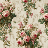 Belle Époque Roses Wallpaper