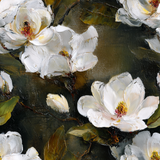 Moonlit Magnolia Wallpaper